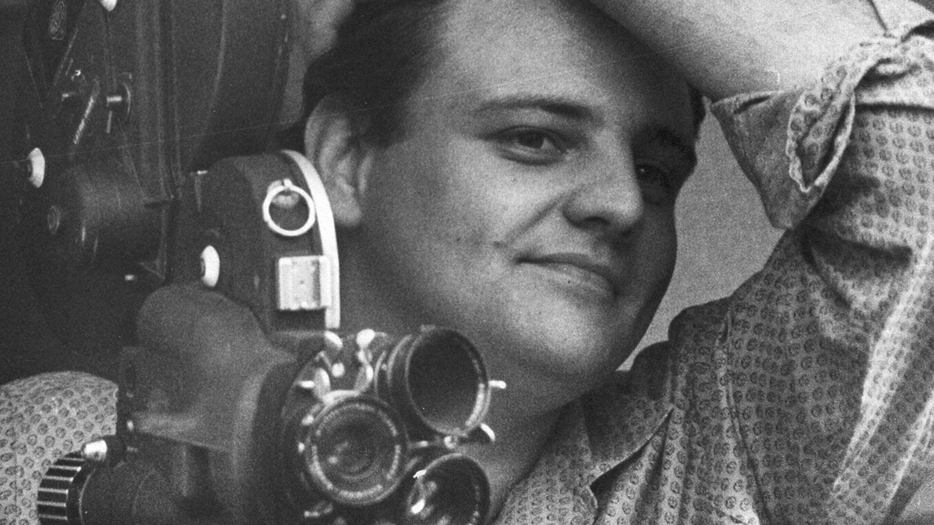 George with Arriflex 16mm camera.