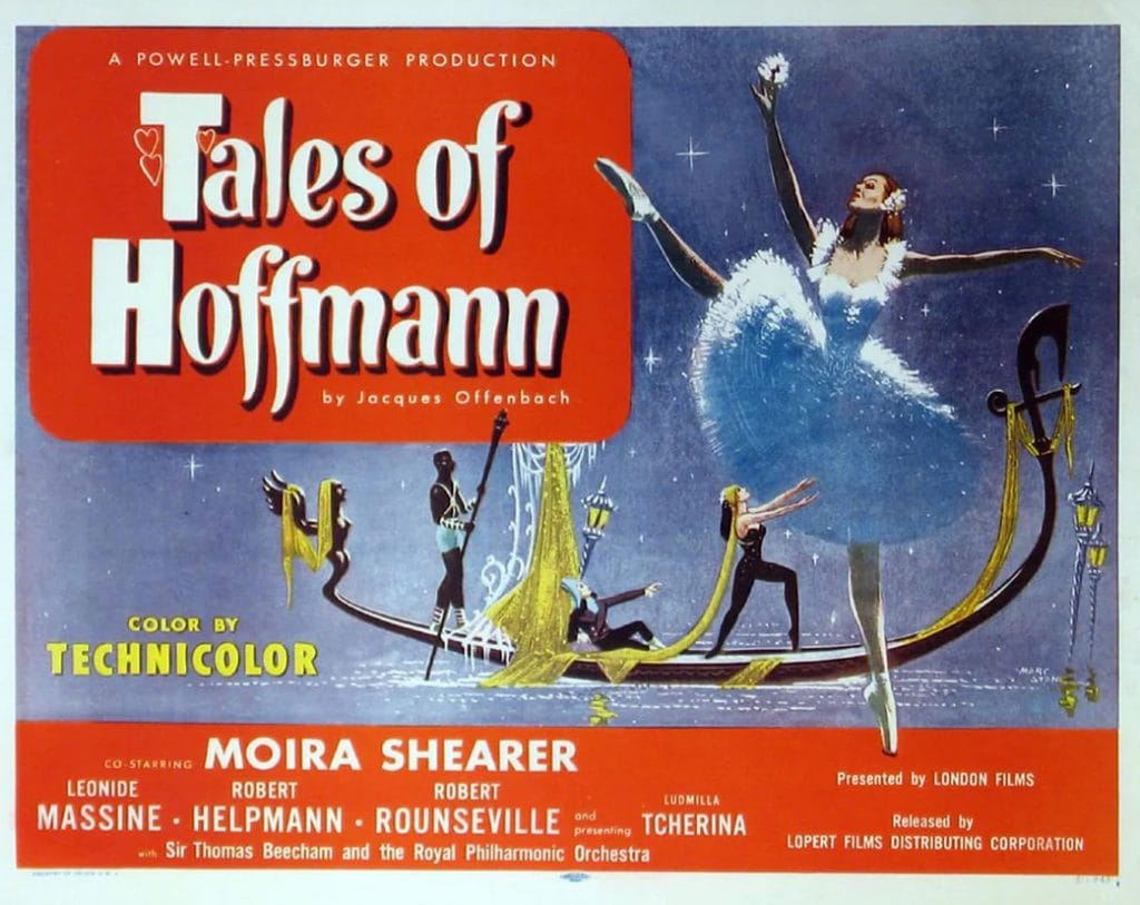 Poster: "Tales of Hoffmann." 1951.