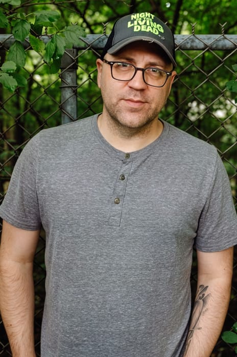 Author, Daniel Kraus.